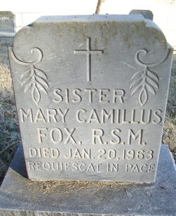 Sr Mary Camillus Fox 