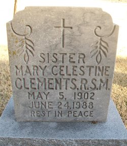 Sr Mary Celestine Clements 