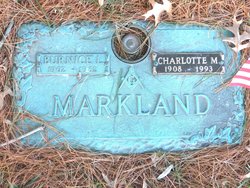 Charlotte Mae <I>Moore</I> Markland 