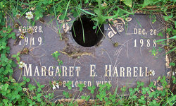 Margaret Etta <I>Brady</I> Harrell 