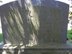 Alida C. <I>Lindberg</I> Anderson 