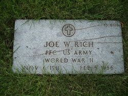 Joe W Rich 