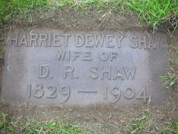Harriett  Dolly  <I>Dewey</I> Shaw 