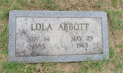 Lola May Abbott 