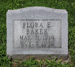 Flora Eileen <I>Woosley</I> Baker 