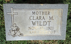 Clara M <I>Euler</I> Wildt 