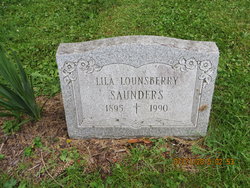 Lila B. <I>Lounsberry</I> Saunders 