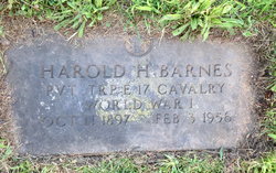 Harold Henry Barnes 