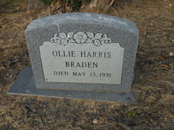 Ollie <I>Harris</I> Braden 
