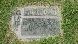 Marjorie A. <I>Gowan</I> Arnold 