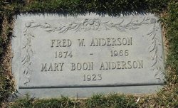 Fred Wayland Anderson 