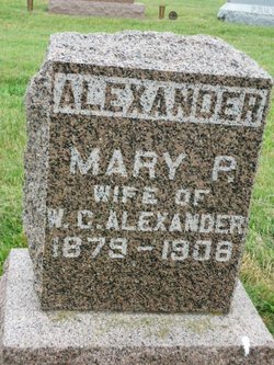 Mary Prudence <I>Davis</I> Alexander 