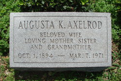 Augusta <I>Kreindler</I> Axelrod 