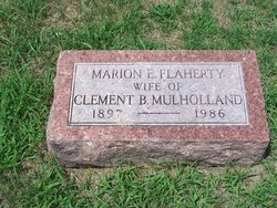 Marion E <I>Flaherty</I> Mulholland 