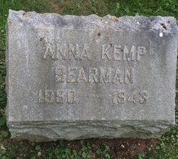 Anna Kemp <I>Carpender</I> Bearman 