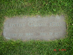 Edythe Wylie <I>Gaddel</I> Eells 