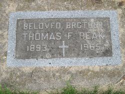 Thomas F Reak 