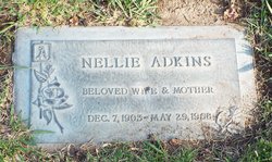 Nellie <I>Van Herwynen</I> Adkins 