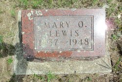 Mary O. <I>Ward</I> Lewis 