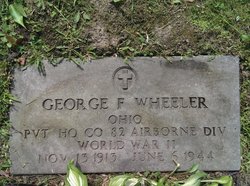 Pvt George Frederick Wheeler 