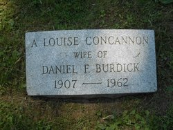 A. Louise <I>Concannon</I> Burdick 