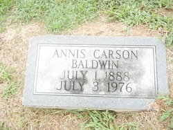 Annis <I>Carson</I> Baldwin 