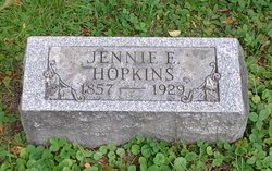 Jennie E. <I>Morris</I> Hopkins 