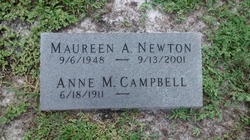Maureen A. <I>Campbell</I> Newton 