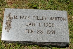 Mary Faye <I>Tilley</I> Barton 