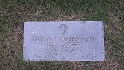 Bobby F Robertson 