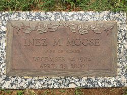 Inez <I>Measamer</I> Moose 