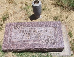 Bertha Bernice <I>Rea</I> Crawford 