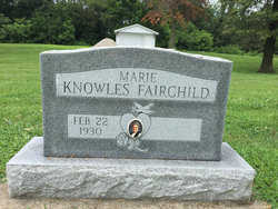 Marie <I>Knowles</I> Fairchild 