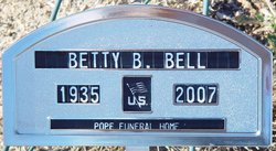Betty Jean <I>Bell</I> Branham 