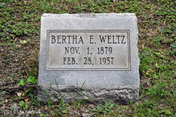 Bertha Estelle <I>Anderson</I> Weltz 