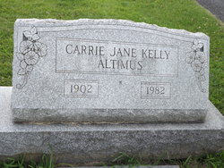 Carrie Jean <I>Kelly</I> Altimus 