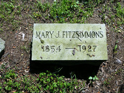 Mary J. <I>Wood</I> Fitzsimmons 