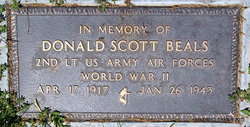 2LT Donald Scott Beals 