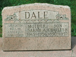 Beulah <I>Dale</I> Anderson 