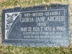 Gloria Jane “Irish” <I>Armstrong</I> Archer 