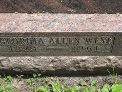 Georgia A. <I>Allen</I> West 