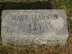 Mary <I>Learned</I> Ely 