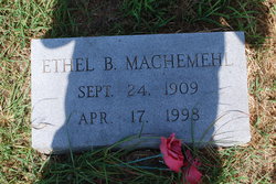 Ethel Melissa <I>Brashears</I> Machemehl 