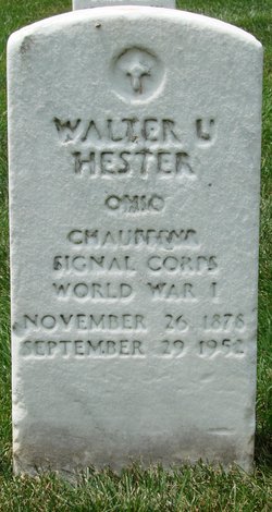 Walter Urban Hester 