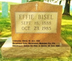 Effie <I>Null</I> Bisel 