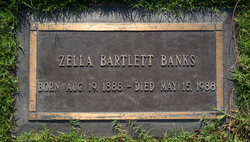 Zella <I>Bartlett</I> Banks 