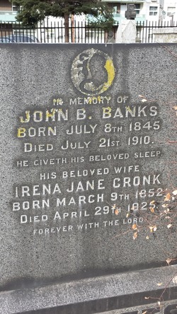 Irena Jane <I>Cronk</I> Banks 