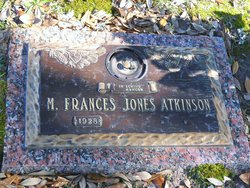 Mary Frances <I>Jones</I> Atkinson 
