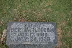 Bertha <I>Hattendorf</I> Bloom 