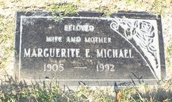 Marguerite E “Rite” <I>Goff</I> Michael 